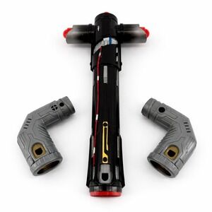 Star Wars Kylo Ren Lightsaber Toy Red Retractable Crossguard Hilt B4054 Hasbro